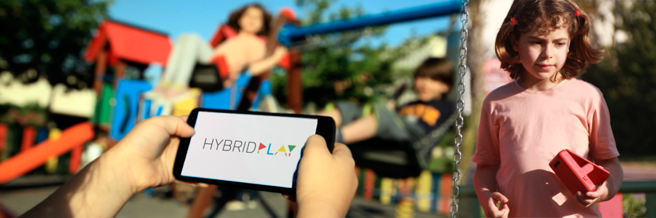 Hybrid Play - Transforming playgrounds into videogames!